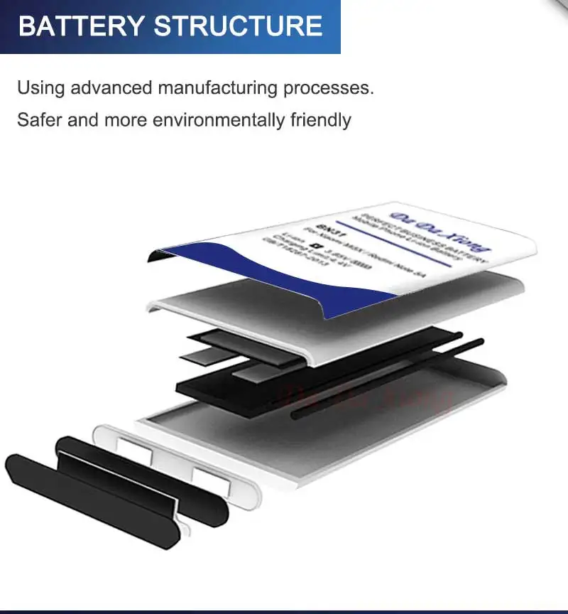 DaDaXiong 0 Cycle 6800mAh 2588153 Battery for ONYX BOOX NOTE,PRO,NOTE+ e-Book Li-po Rechargeable Accumulator Pack Bateria - view 4