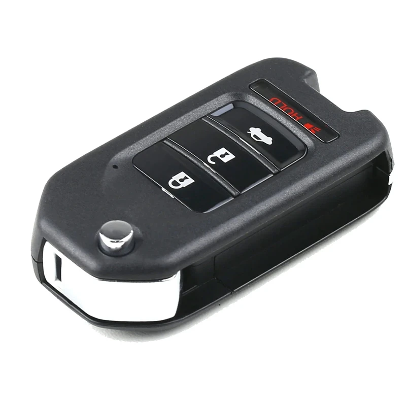 For Xhorse XKHO01EN Universal Wire Car  Key Fob Flip 3+1 Button For Honda Type For VVDI Key Tool