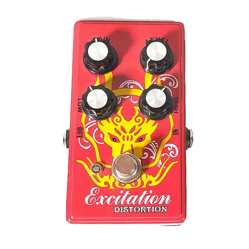 

Electric Guitar Effect British Distortion Effect Pedal Built-In FET Transistor,Distortion Tone Guitar Pedal