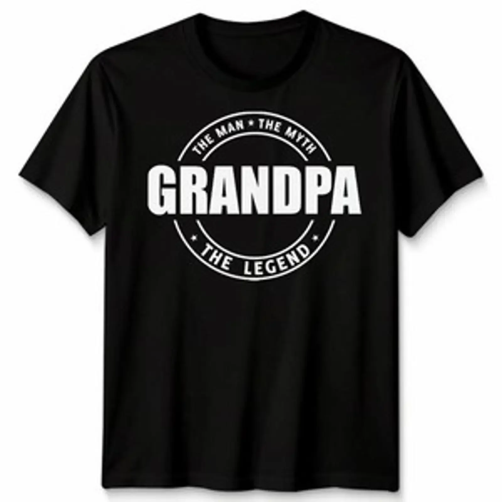 Camiseta Abuelo El Hombre Mito La Leyenda Día del Padre 2026 Prendas para el torso Regalo vintage Washed streetwear