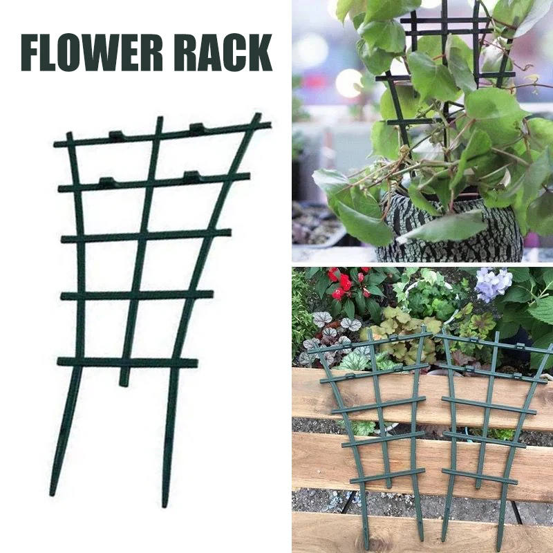 

1-12pcs Plant Cages supports Trellis For Potted Plants DIY Climbing Trellis Flower Pots Supports For Climbing Plants In Pots DA