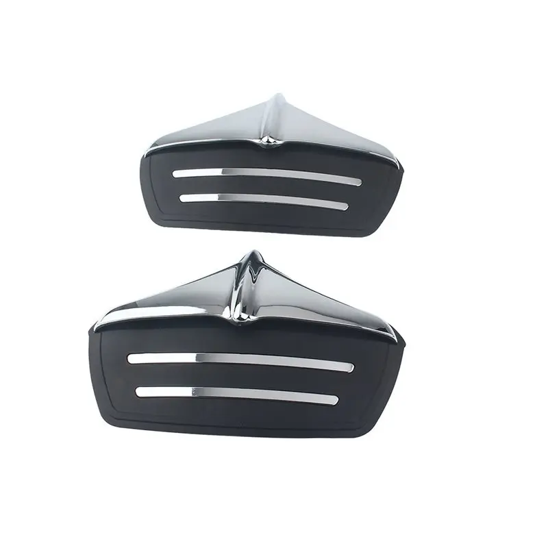 Rear Left Right Mud Flaps Fender Guard Accents Trim For FLHTCUTG Tri Glide Ultra Classic 11 FLHXXX Trikes 11-23