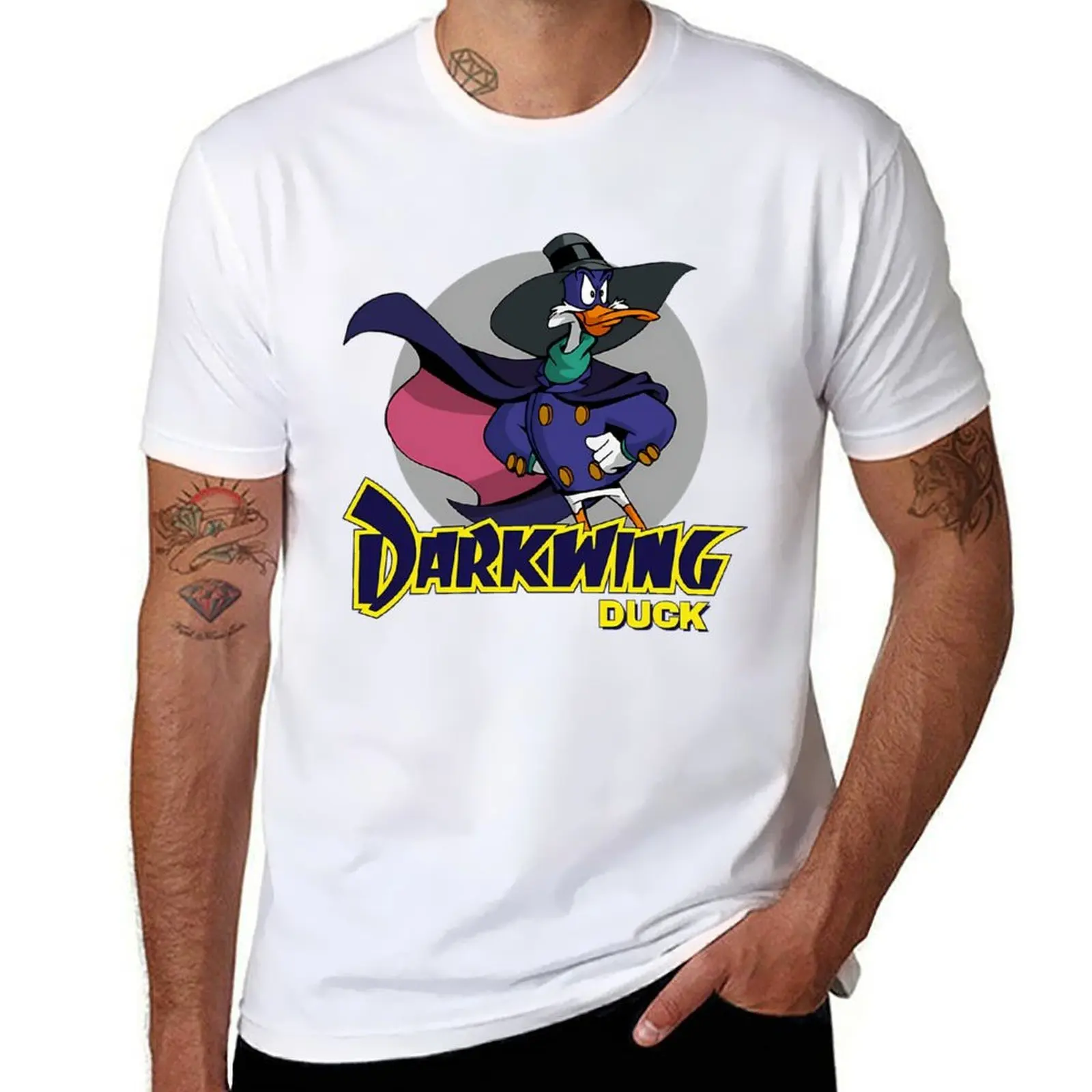 

Duck Darkwing T-Shirt funny t shirts cotton t shirts for man graphic funny T-Shirt