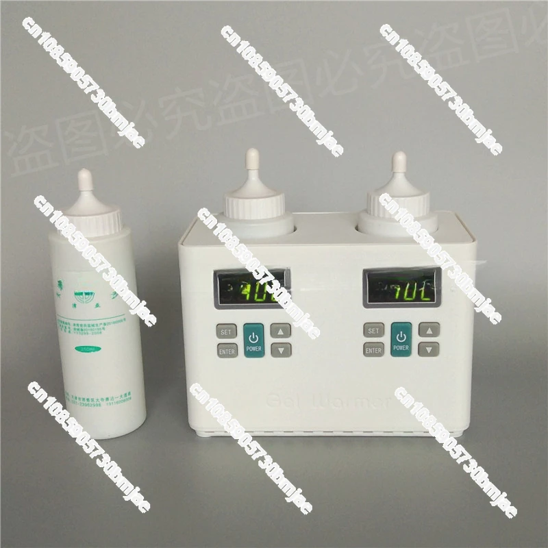 Promotion LED digital display single or double electric ultrasound gel warmer heater couplant heater