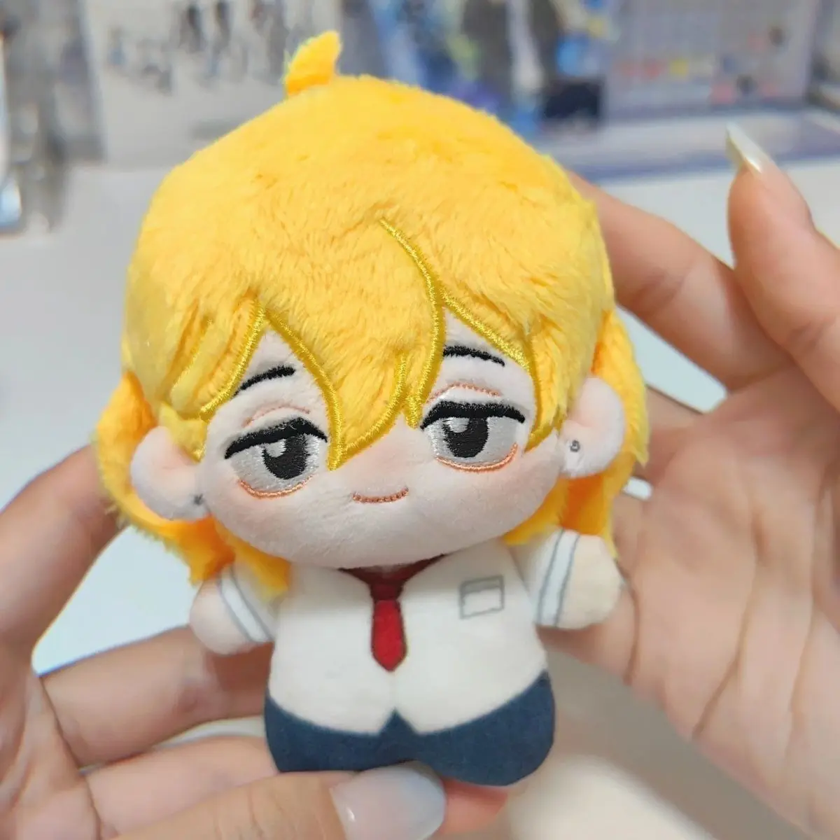 10cm Anime Doukyuusei Kusakabe Hikaru Sajou Rihito muñeco de peluche Cosplay muñeco de algodón llaveros bolsa colgante juguetes regalos para niños