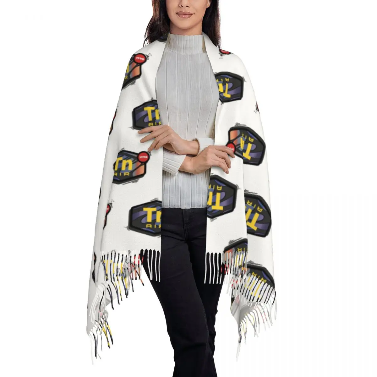 Air Max TN Plus Scarf Tassel Scarves Women Soft Warm Shawls and Wraps Large Fall Winter Shawl Wrap