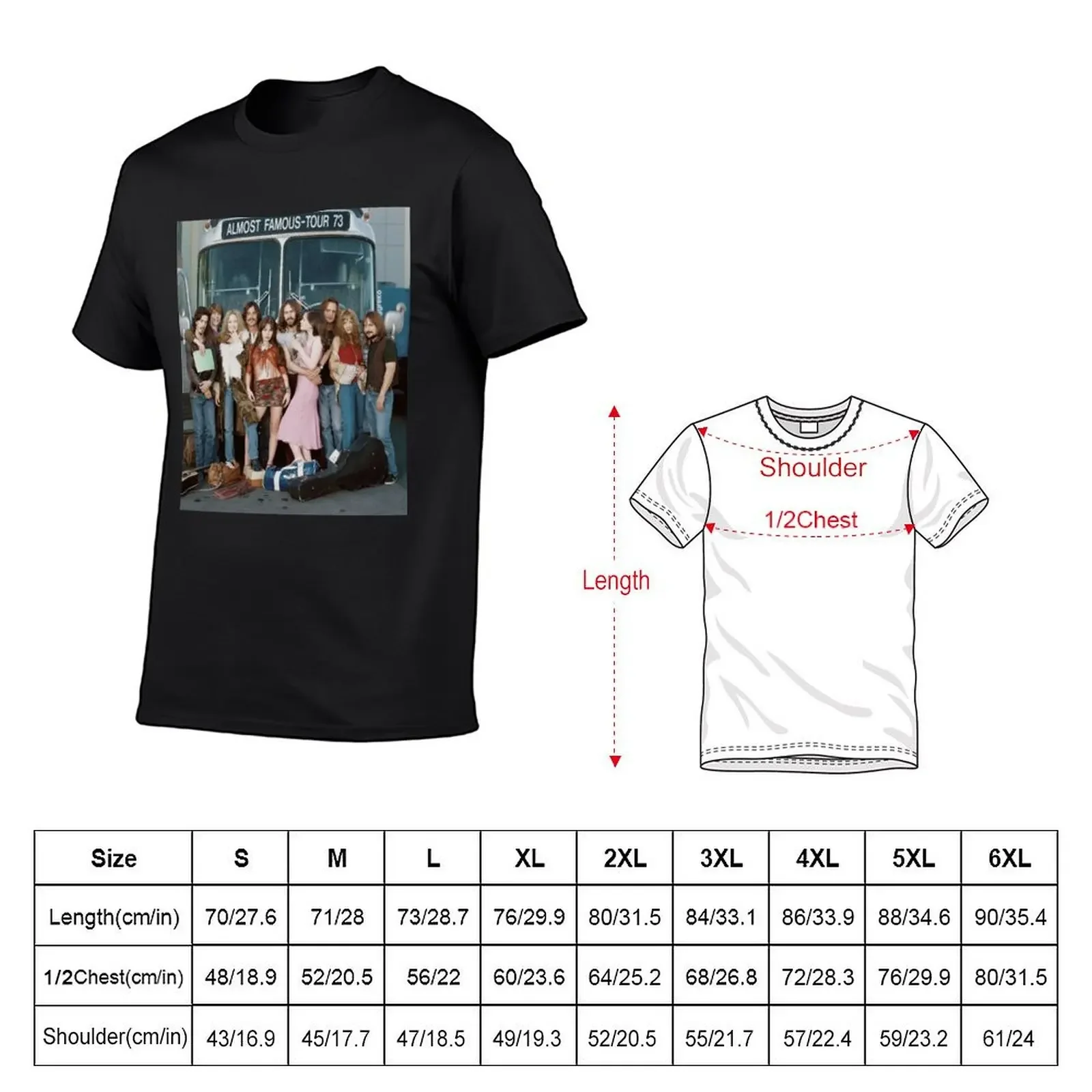 almost famous group shot T-Shirt blacks cute tops mens graphic t-shirts