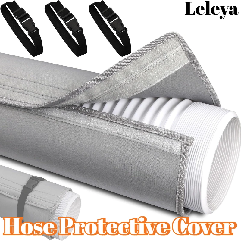 

Portable Air Conditioner Exhaust Hose Insulation Cover Pipe Insulation Sleeve Anti Condensation Heat Reduction Pipe Wrapping