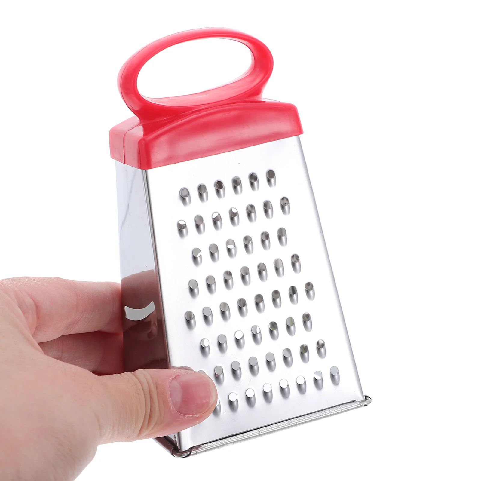

4Pcs Steel Cheese Grater Box Compact Kitchen Vegetable Shredder Multi Functional 4 Sided Food Grater Gadget Shredder for Cheese