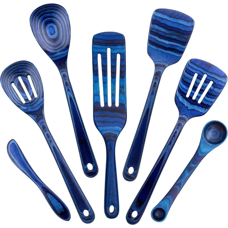 

Baltique Malta Collection 7 Piece Cooking Utensil Set, Safe for Nonstick