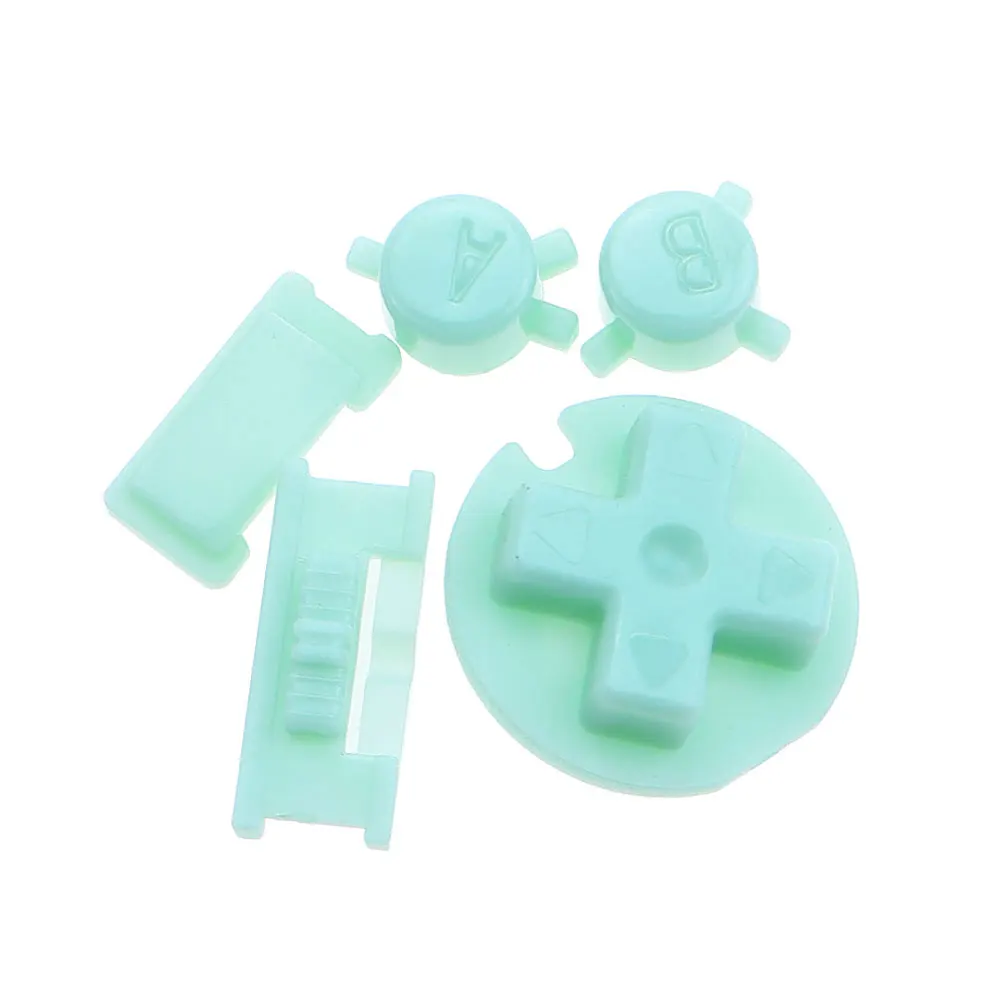 Picture 7: 1Set High Quality Button Kit Direction Key Operation Key A B Cross D-Pad Key For Gameboy Color GBC Game Replacement Parts