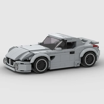 MOC 자동차 폰티악 솔스티스 F1 레이싱 테크니컬 차량, 오클랜드 빌딩 블록 스피드 챔피언 슈퍼 레이스 브릭, 크리스마스 선물 도시