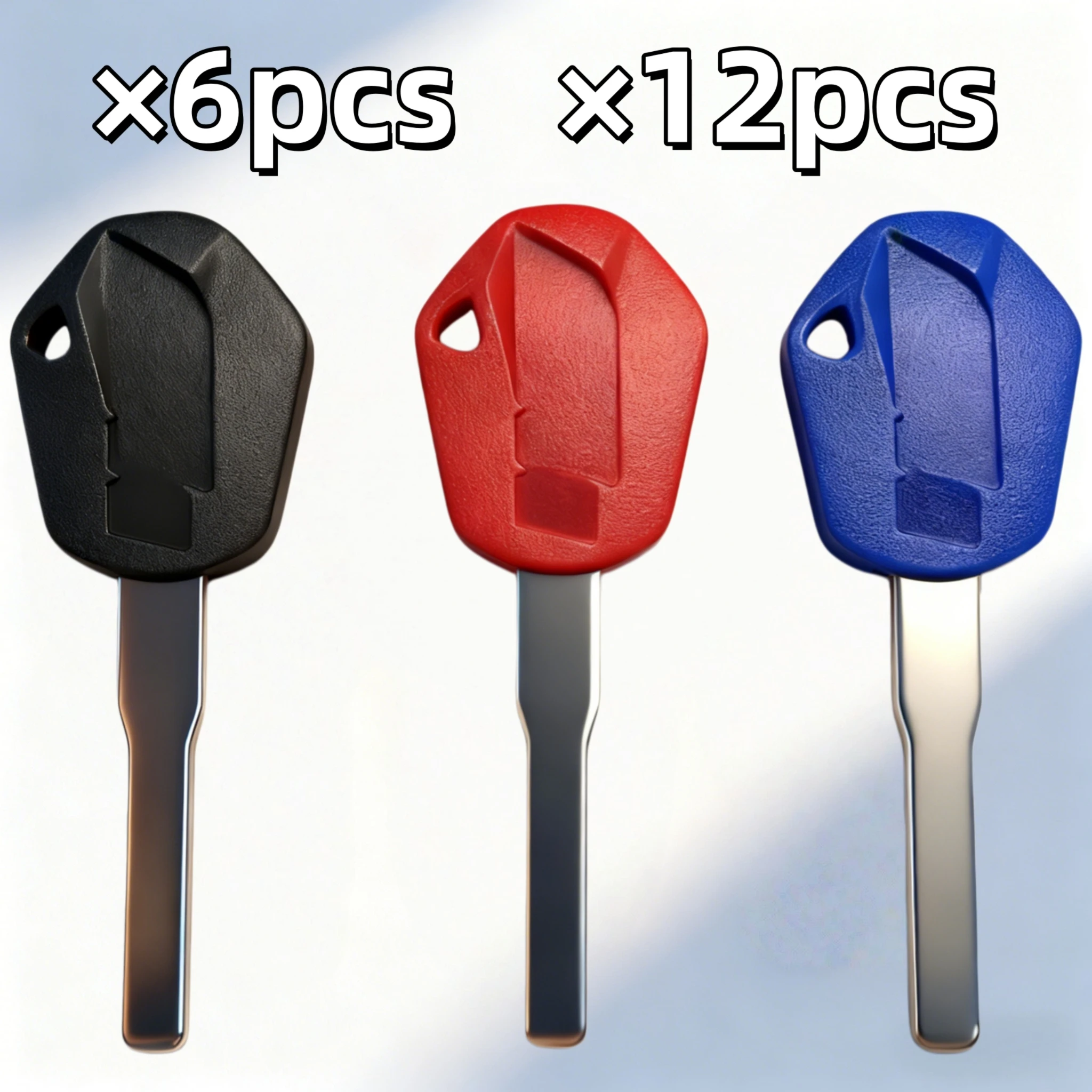 

6pcs 12pcs Blank Key Motorcycle Replace Uncut Keys For KTM Duke200 Duke 00 Duke390 DUKE 00 200 300 390 DUKE300 Embry Uncut Blade