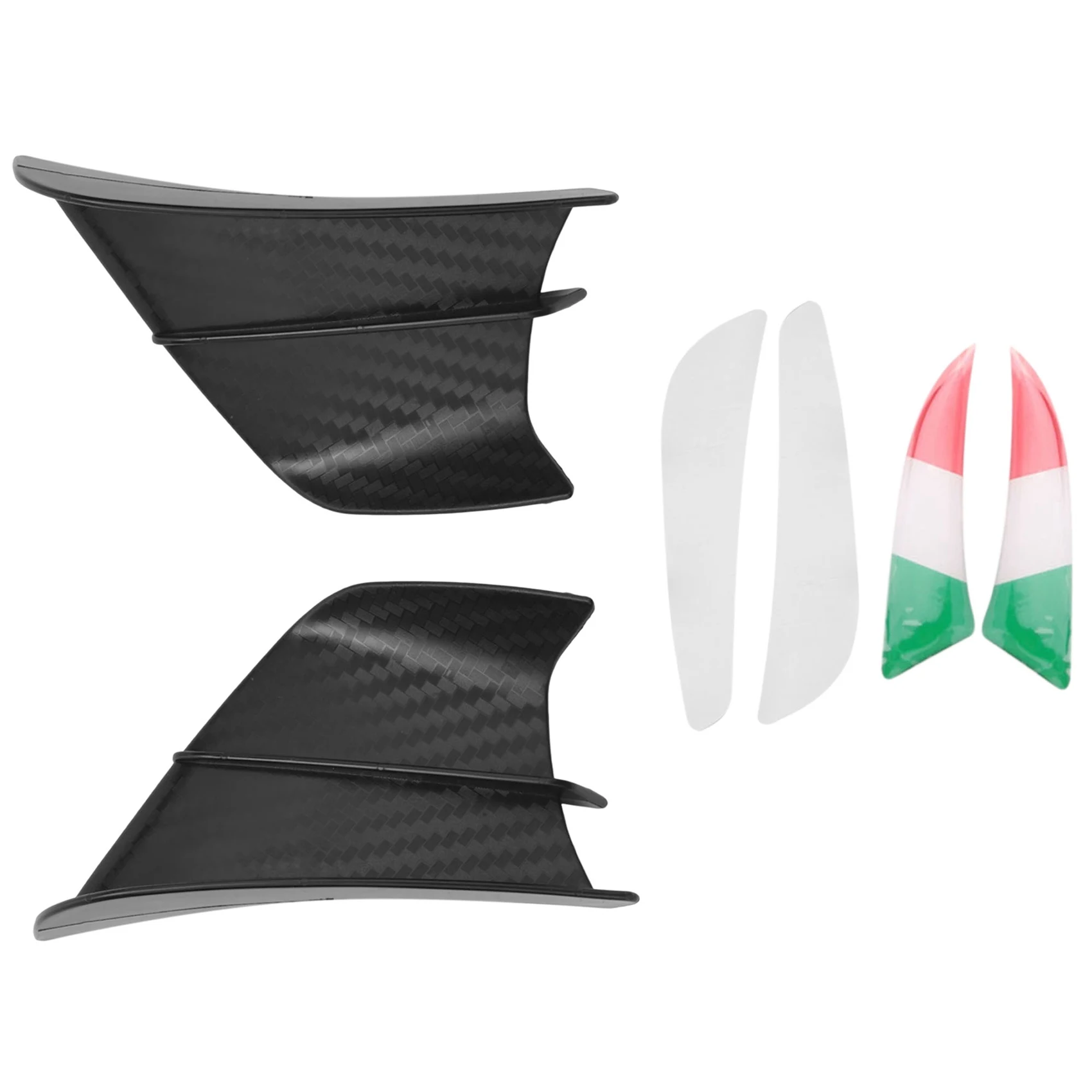 Portable Motorcycle Winglet Aerodynamic Wing Kit Spoiler Motorcycle Wind Flow Fixing Wing For S1000RR V4 ZX-10R R1