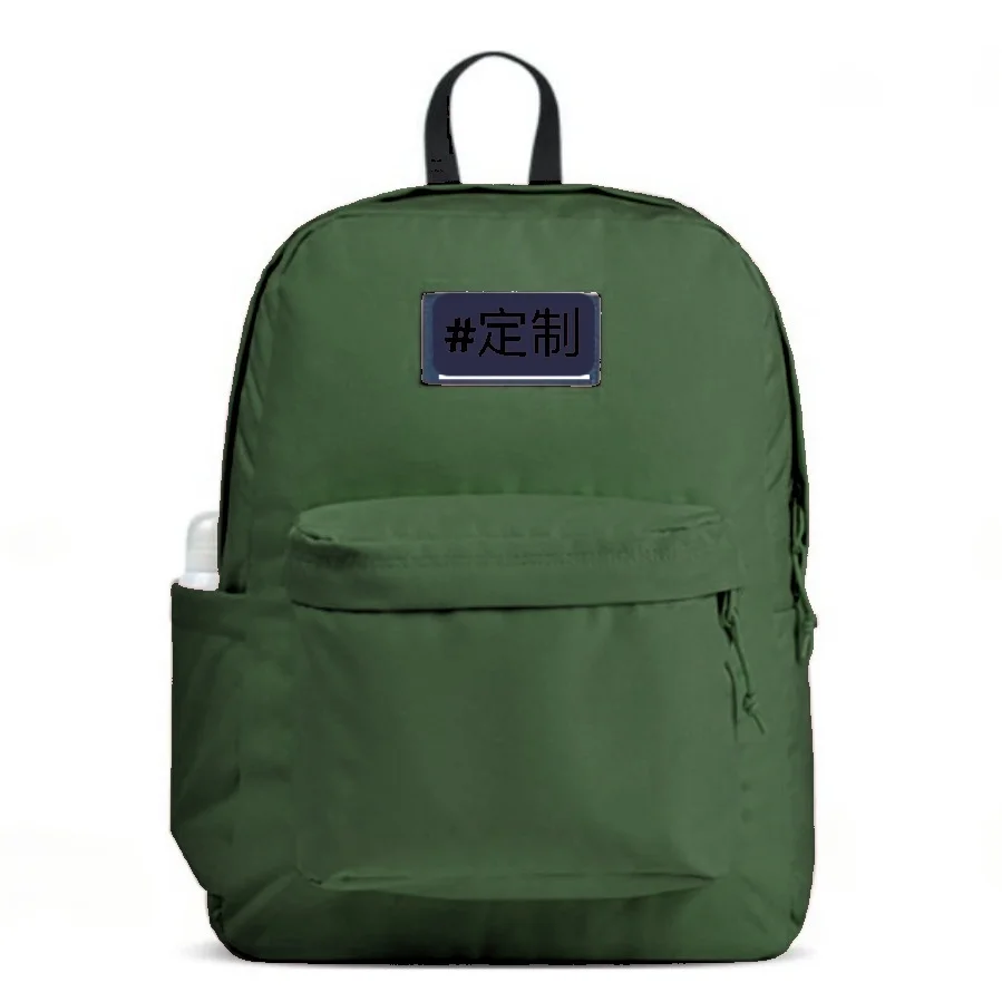 

Classic Style Backpack Waterproof Nylon School Bag For Teenagers Men Women Casual Travel Rucksack Large Capacity Student Bookbag