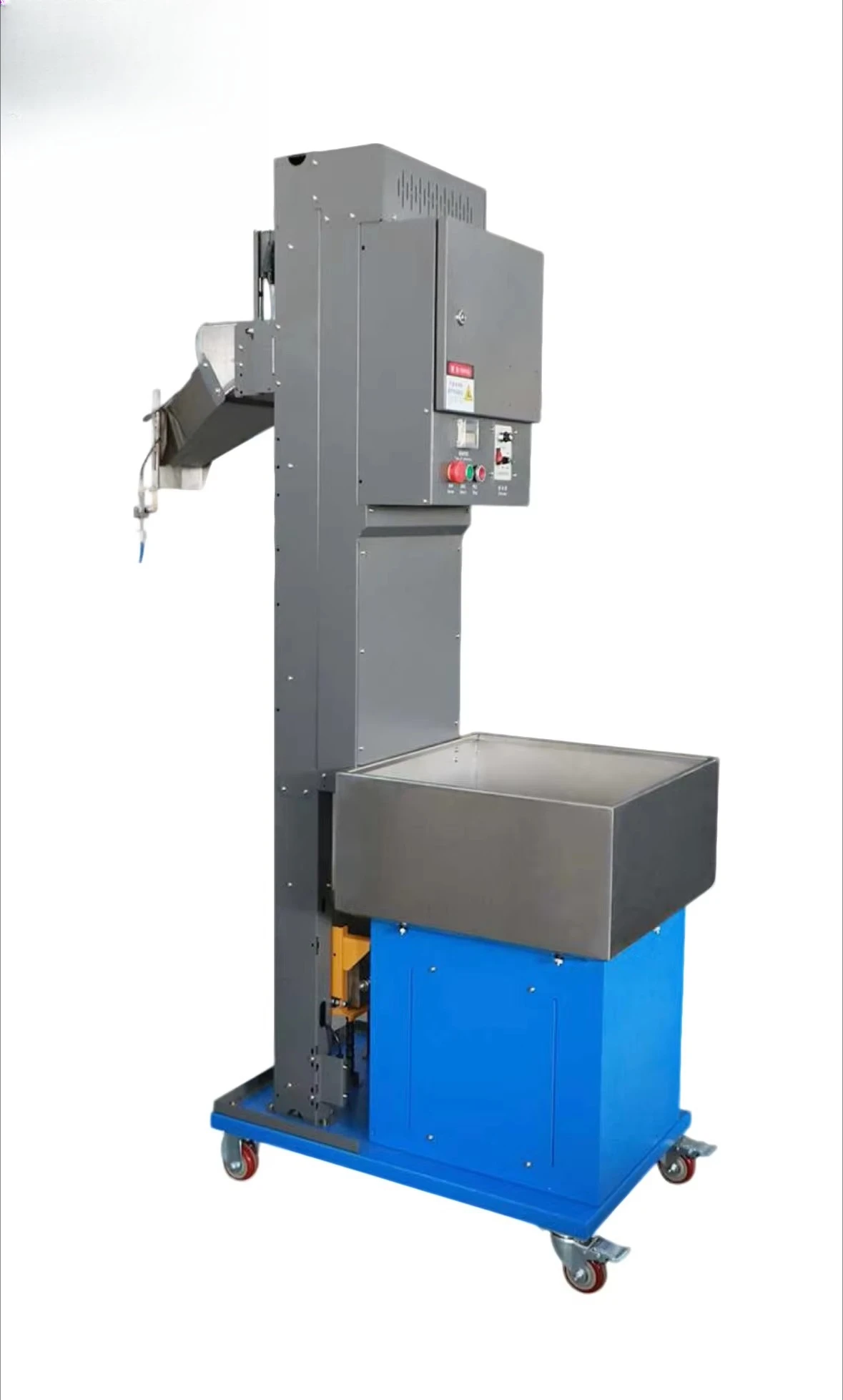 YL21050 Stainless Steel Electric Vertical Lifting Equipment Electromagnetic Brake Powder Granular Materials 3m Lifting