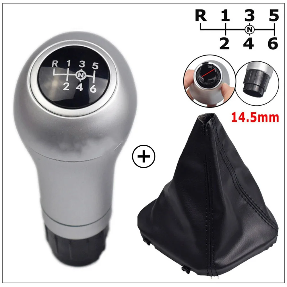 

Manual Transmission Knob Cover Case Modification Shift Knob Gear Selector for Mercedes-Benz C/E/GLK-Class W203 W204 Auto Part