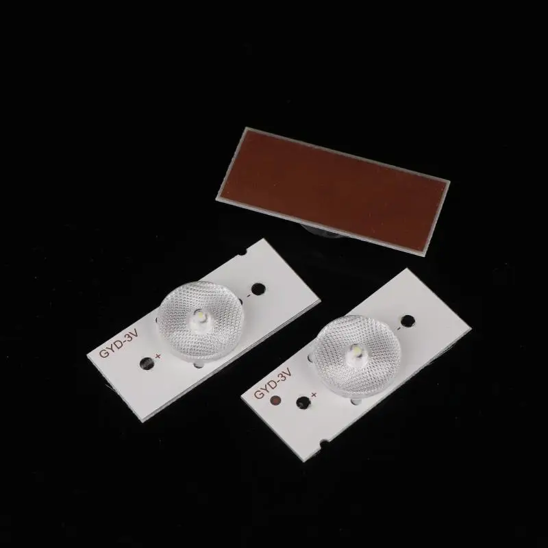 10PCS 3V SMD Lamp Beads With Optical Lens Fliter For 32-65 LED TV Repair Led Light Strip Parts