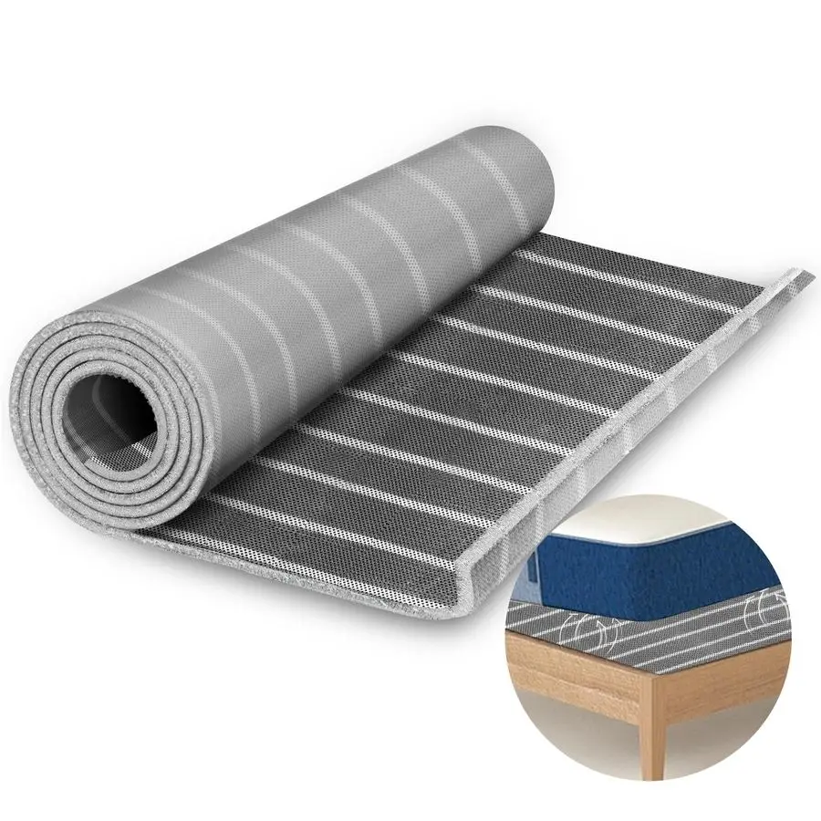 8080 In Mattress Underlay with Breathable Mesh Fiber Cuttable Under Mattress Ventilation for RV Bed Camper Boat