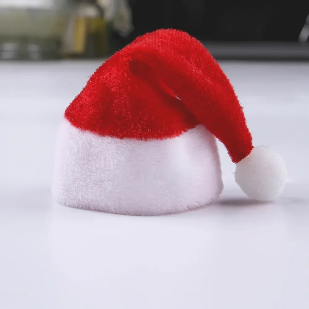 Hamster Guinea Pig Christmas Cap Costume Mini Small Pet Red Hat Xmas Headwear Pet Outfits for Chinchilla Rabbit Hedgehog