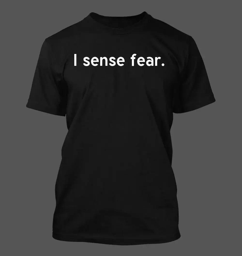 Je sens la peur. - T-shirt doux et confortable pour hommes