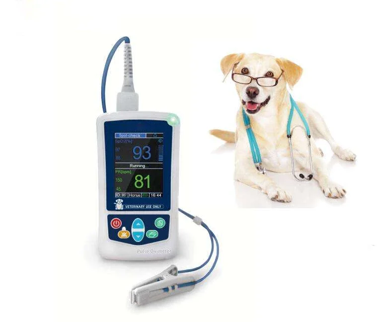 Veterinary Capnograph Portable Handheld Animal Oximeter Manufacturers Veterinary Pulse Oximeter For Clinic