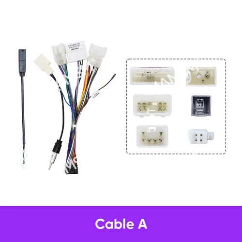 Imagen 2 del producto MAMSM para TOYOTA RAV4 2013-2018 marco de coche Audio tablero Kits de ajuste Panel Fascia plástico DVD estéreo Multimedia cubierta de reproductor de CD