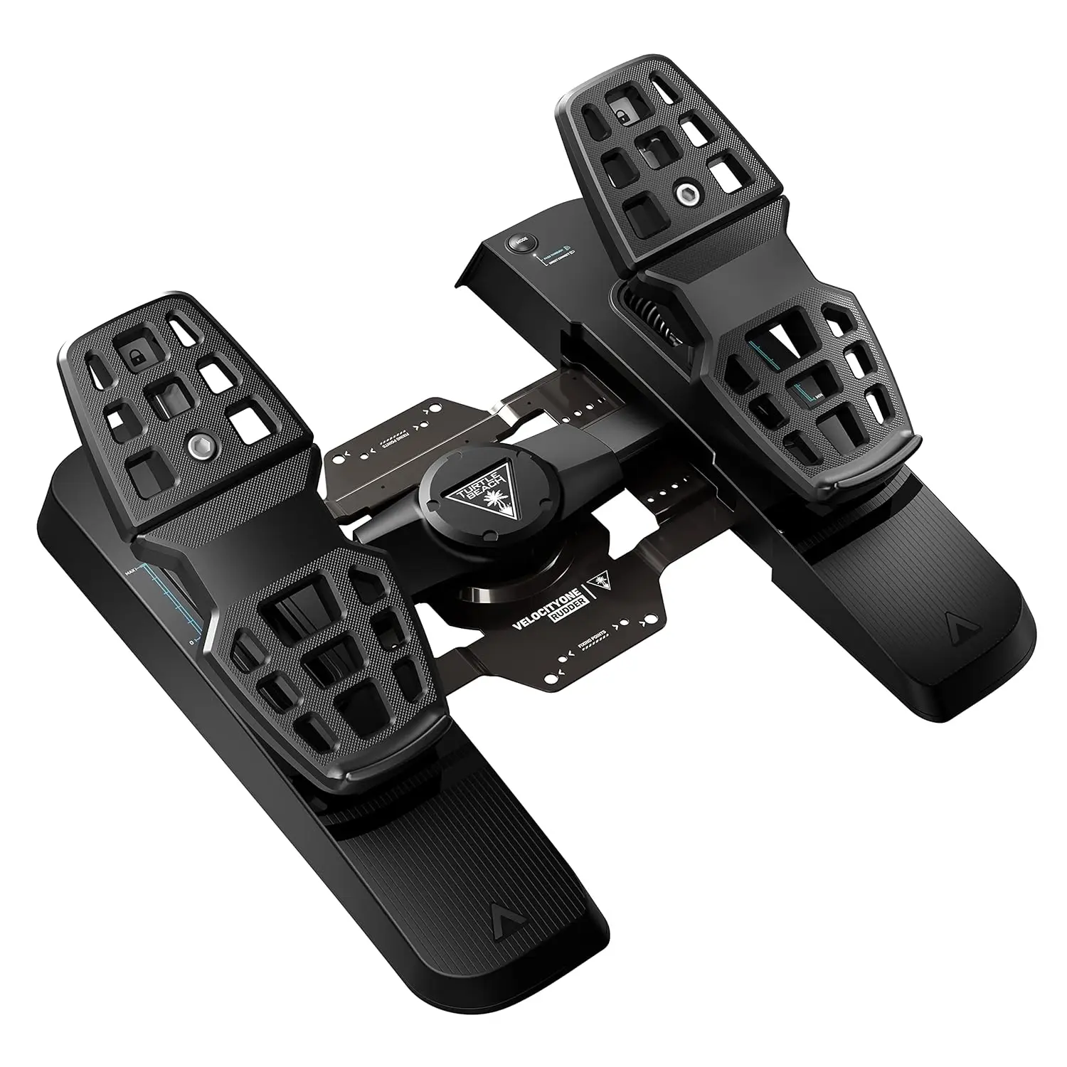 VelocityOne Universal Rudder Pedals for Windows 10 &11 PCs,Xbox Series X,Xbox Series S,and Xbox One Featuring Smooth Rudder Axis