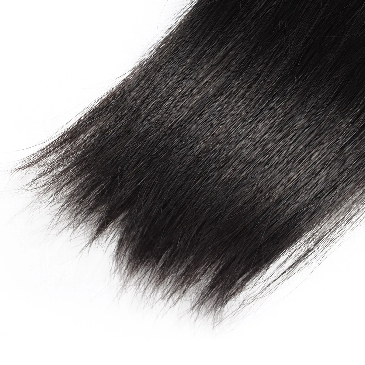 Mechones rectos de hueso, 1/3/4 Uds., mujeres negras naturales cosidas en extensión de cabello humano Remy, extensiones de cabello humano liso brasileño barato