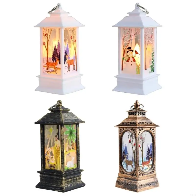 77JB ornamen lentera gantung untuk luar ruangan teras-dekor malam lampu