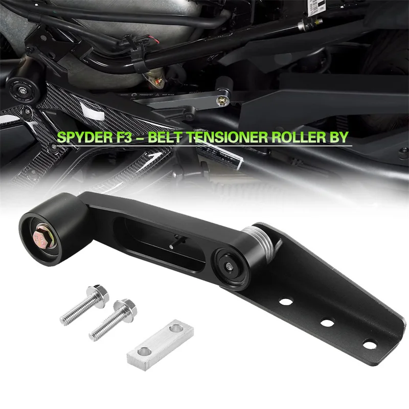 Belt Tensioner Roller Fit For Can Am Spyder F3 RT 2014-2024 Billet Aluminum Extras Belt Tensioner Idler Stabilize Motorcycle