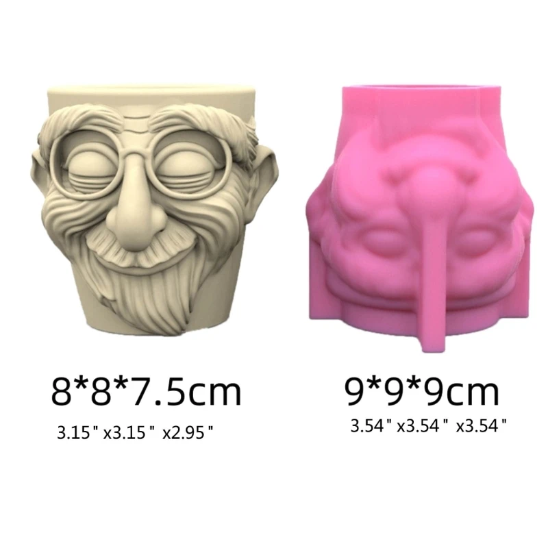 Flower Pots Vases Silicone Molds Succulents Planter Mould Pen Container Mould Dropshipping