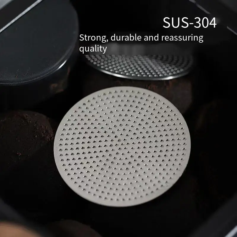 Coffee machine accessories: Italian water separator, 304 stainless steel mesh, secondary filter, uniform extraction