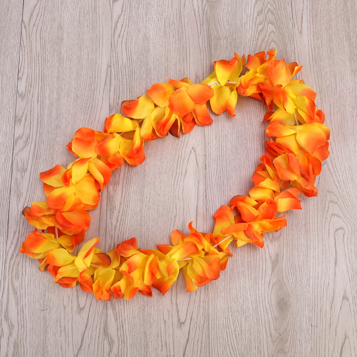 

4pcs /Set Silk Flower Wreath Headband Garland Crown Leis Necklace Bracelets Summer Party Travel Costume Accessories Women Girls