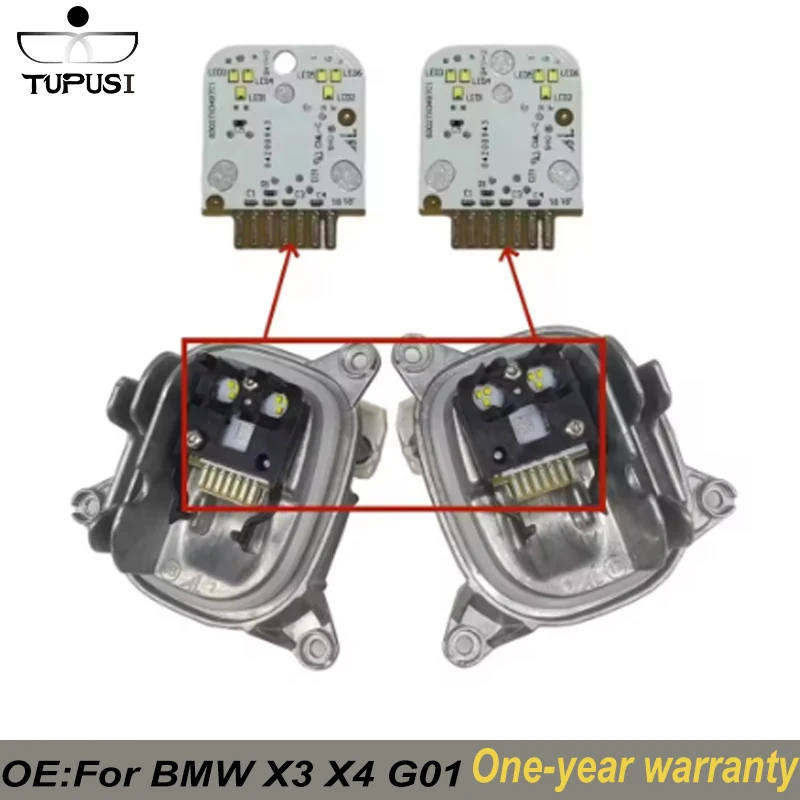 

Светодиодные фары дневного вождения, указатели поворота, платы DRL для BMW X3 G01 G08 X4 G02 лимонно-желтый 2016-2019 63117466107 63117466108