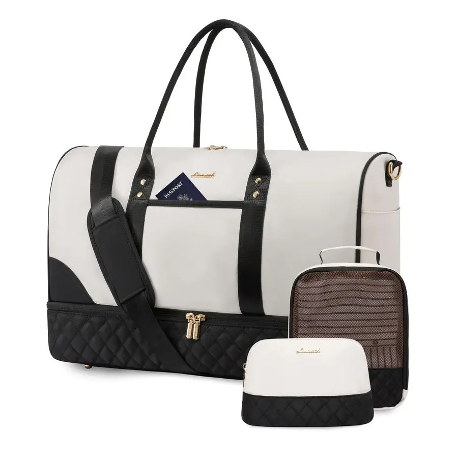 

Travel Duffle Bags For Women,Weekender Bag With Shoe Compartment Amp Wet Pocket,Hospital Bag For Women Labor Delivery,Carry On O