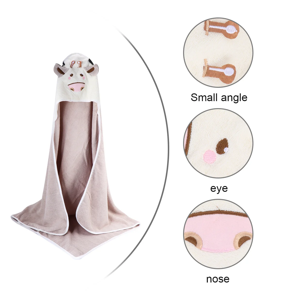 

1 шт., плащ с героями мультфильмов, мягкое удобное банное полотенце для душа для малышей, детский плащ с героями мультфильмов