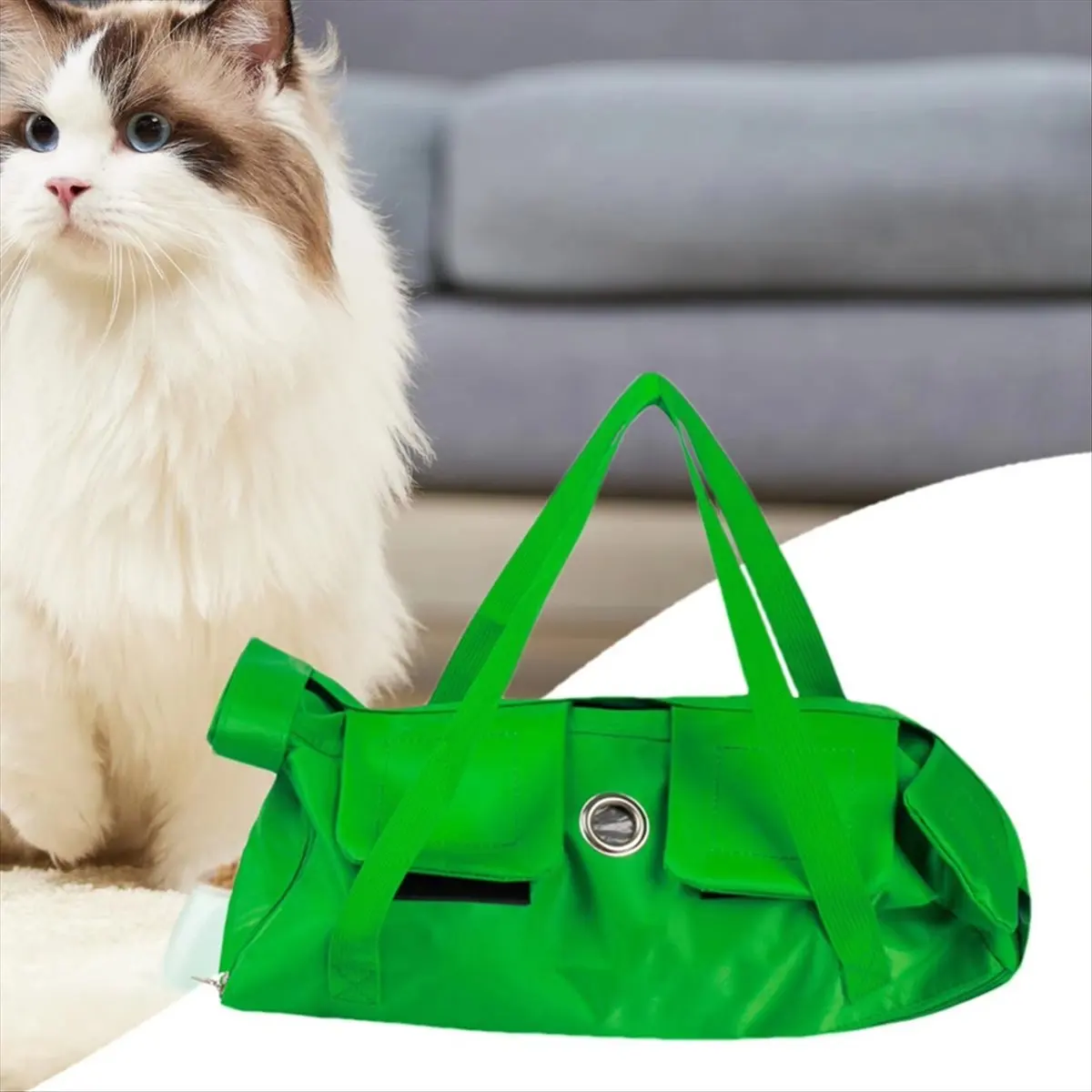 ETRT Cat Bag Carrier Large Carrying Bag for Cat Anti-Scratch Ergonomic Spacious Pouch Storage for Walking Vet Visit Travel