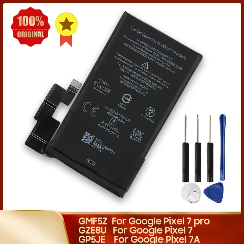 Phone Battery GZE8U GP5JE GMF5Z For Google Pixel7 Pixel 7A Google Pixel 7 pro 7pro Replacement Battery High Quality Batteries