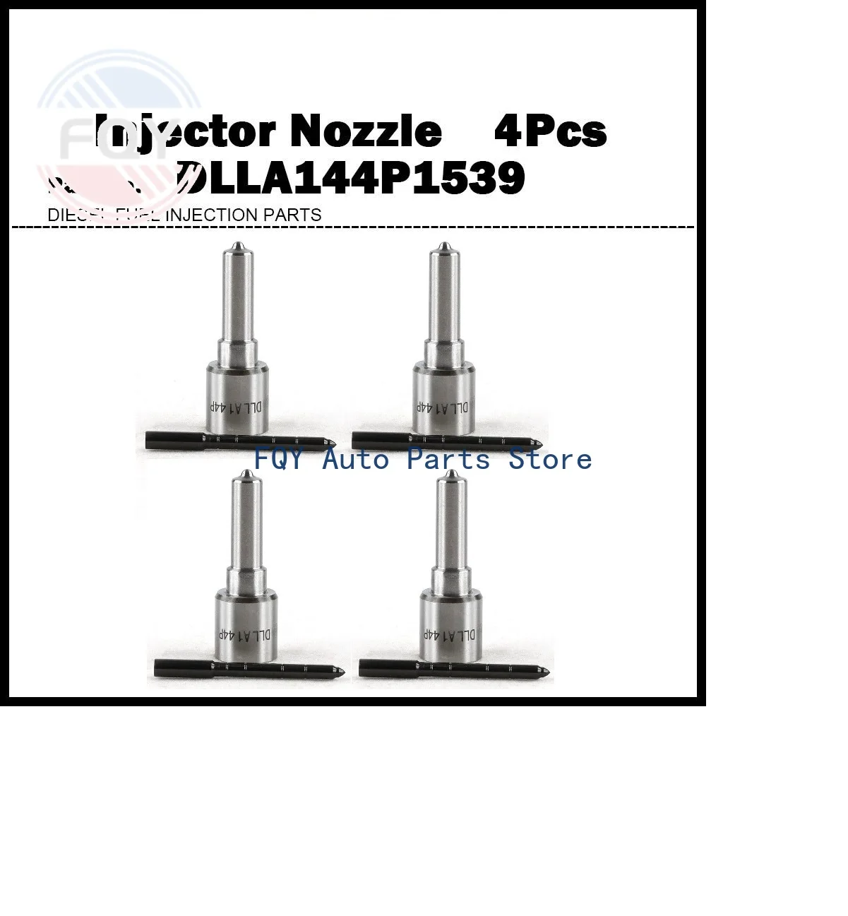 4X For KAMAZ Dongfeng 8.9D 0445120070 3976631 High Quality Fuel Injector Nozzle DLLA144P1539