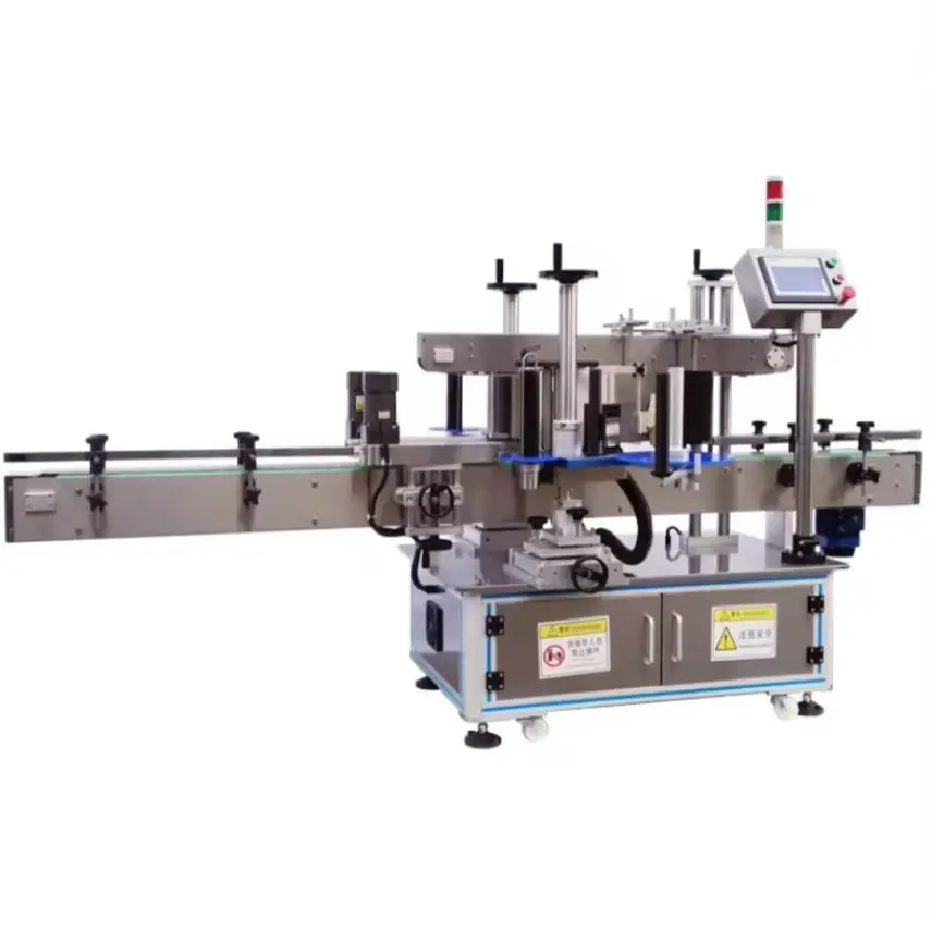 Lighter production assembly Automatic Vertical Self-adhesive Plane Labeling Machine