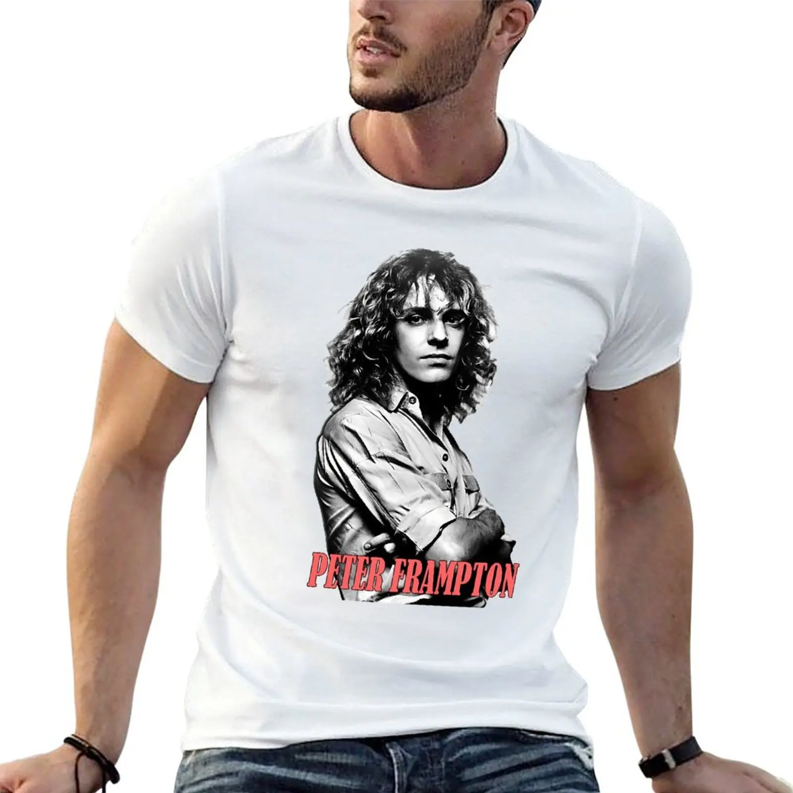 

Peter Frampton Legend Music Tour T-Shirt man graphic t shirt t shirt man cotton t shirt for man T-Shirt