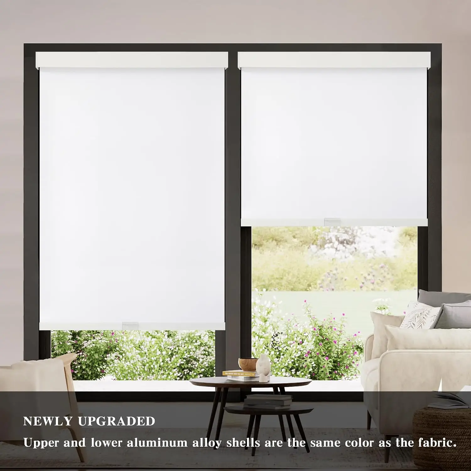 New Style High Quality Full Blackout Great Privacy Cordless Roller Blinds For Windows