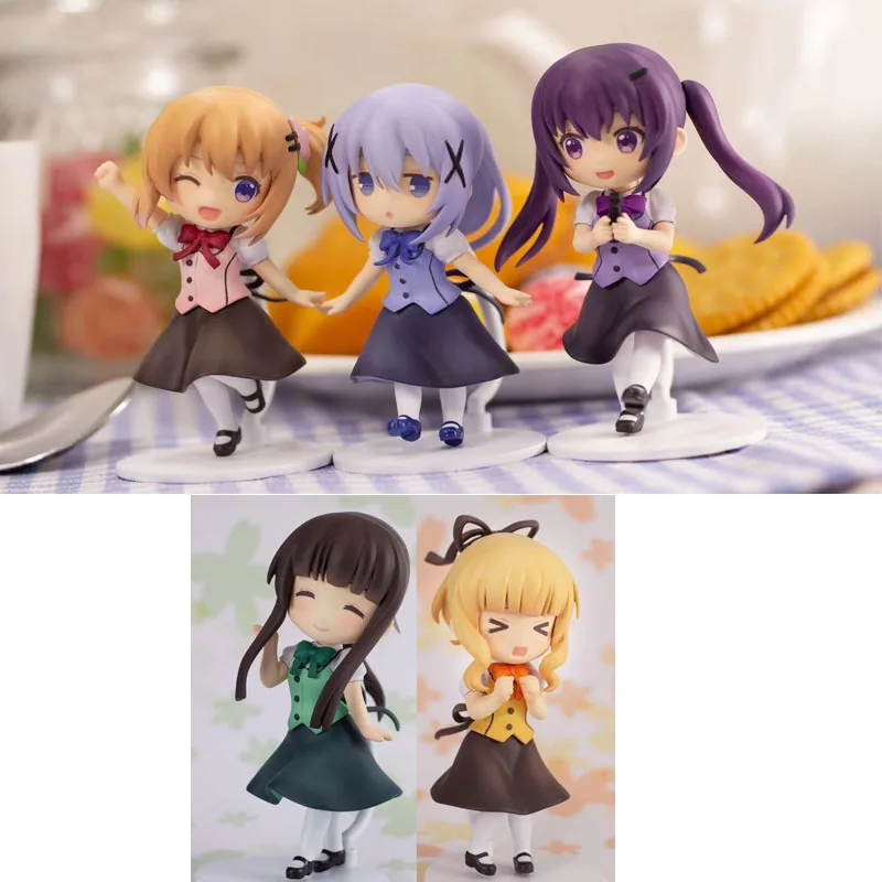 No box 2021 Japanese original anime figure mini Kirima Syaro/Ujimatsu Chiya/Hoto Kokoa Q version action figure