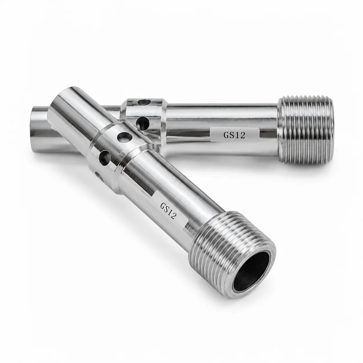 High-Pressure Sand Blasting Gun Head Double Inlet Venturi Nozzle Tungsten Steel Boron Carbide for Shipyard Rust Removal