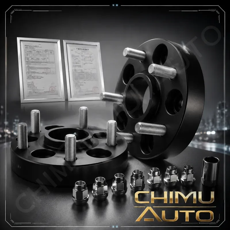 【CHIMU AUTO】 for Chevrolet Aveo Cruze Cavalier Onix Forged Wheel Spacer Adapter 4x100 56.6mm Hubcentric 6061-T6 Kit