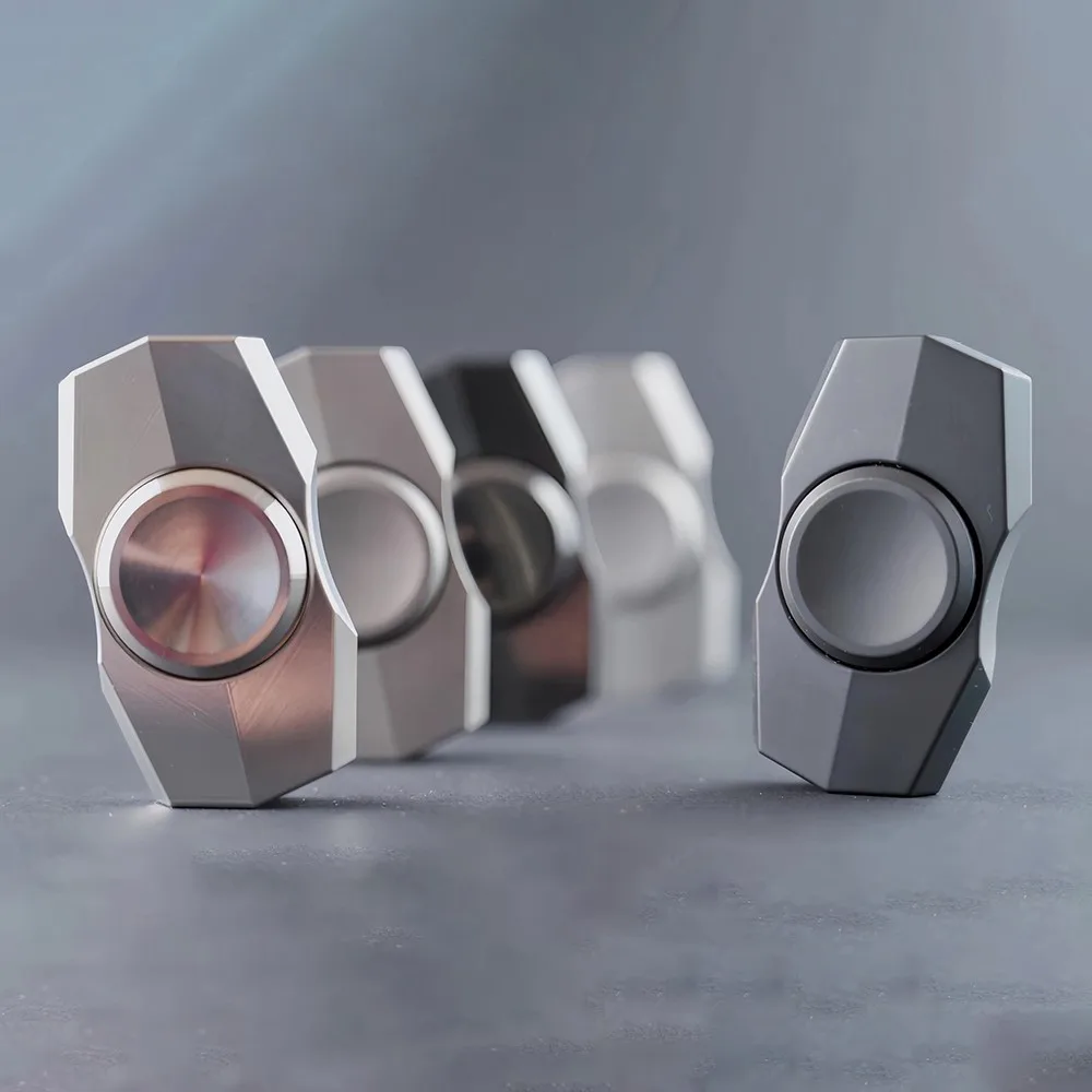 Ziii Studio Dawn Mini Fidget Spinner Zweiklingen Gyro Fidget Spielzeug für Erwachsene Antistress Neuheit Spielzeug Original Spinner