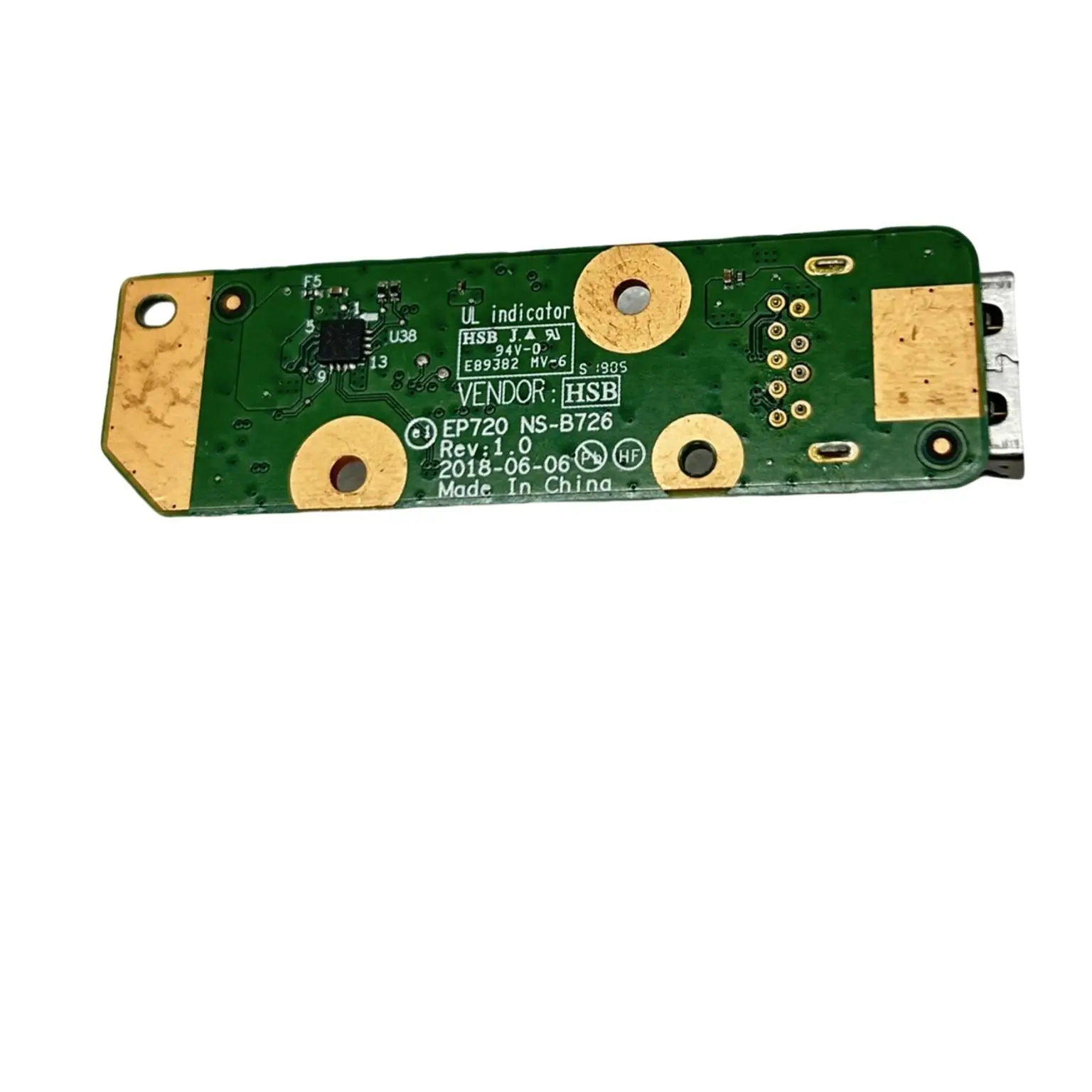 

For Lenovo LENOVO Thinkpad P72 EP720 USB Small Board 01HY719 NS-B726