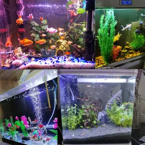 14-58 سنتيمتر حوض السمك ضوء خزان السمك ضوء مصباح مقاوم للماء غاطسة تحت الماء أضواء LED إضاءة حوض السمك أفضل 6 عاكس الضوء السمك مبيعا - رقم 4