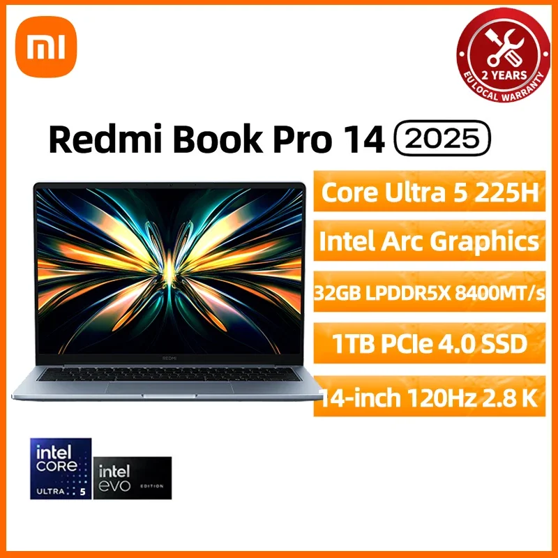 Xiaomi REDMI Book Pro 14 2025 ラップトップ Ultra 7 255H/Ultra 5